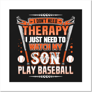 Proud Baseball Dad Posters and Art